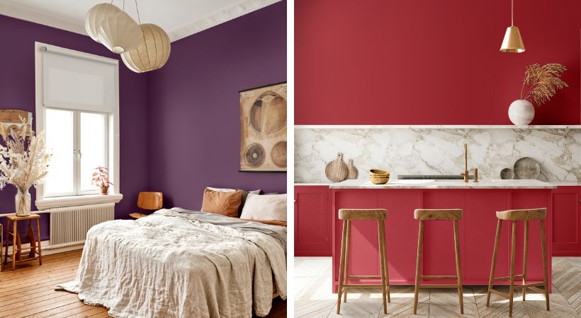 Peinture Pure And Paint Aubergine